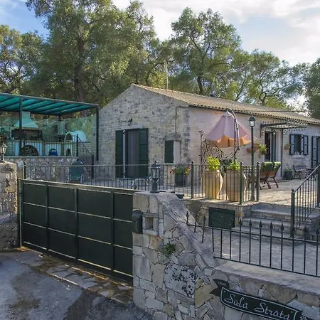 Su La Strata By Corfuescapes 別荘 ガイオス